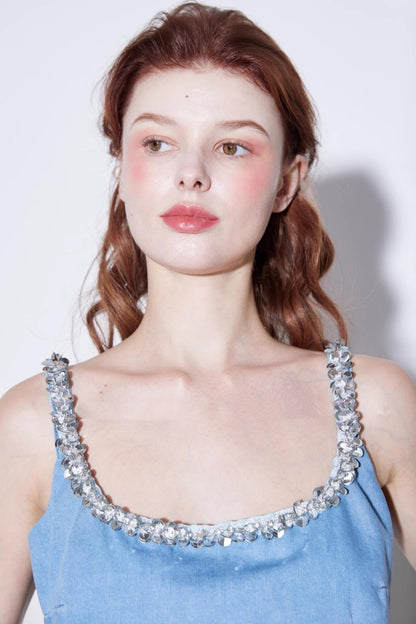 Luxury Denim Undershirt