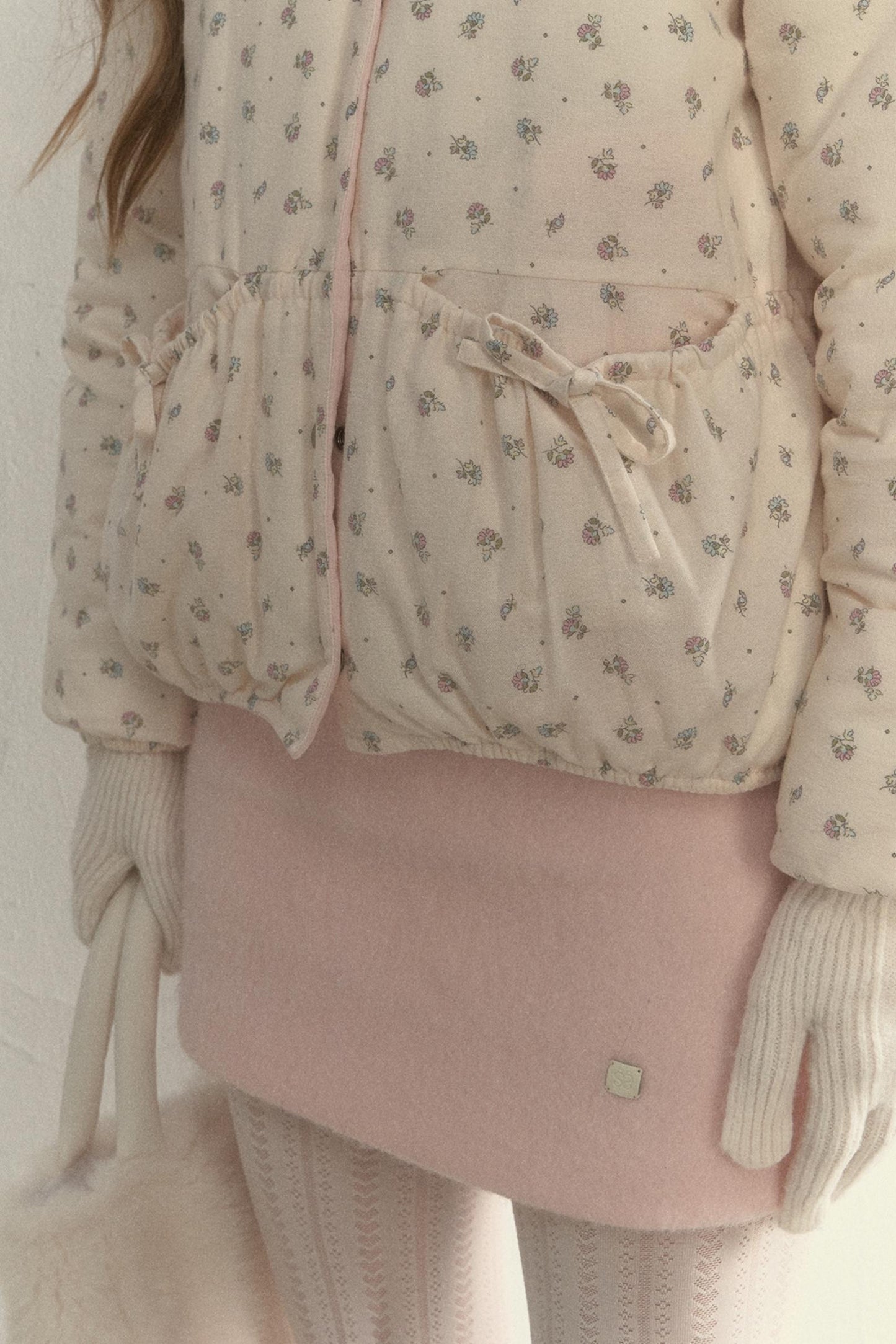 Sunset Floral Corduroy Jacket Set-Up