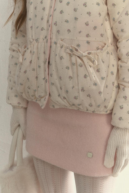 Sunset Floral Corduroy Jacket Set-Up