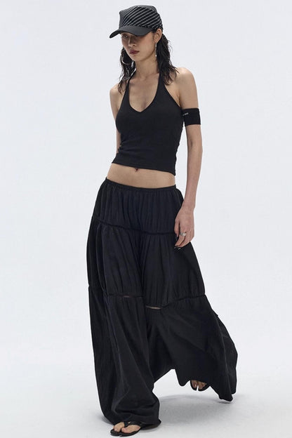 Black Design Tower Skirt