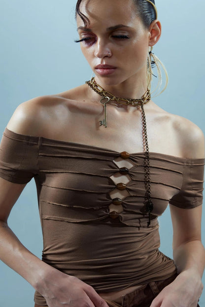 Heartfelt Beaded Tee