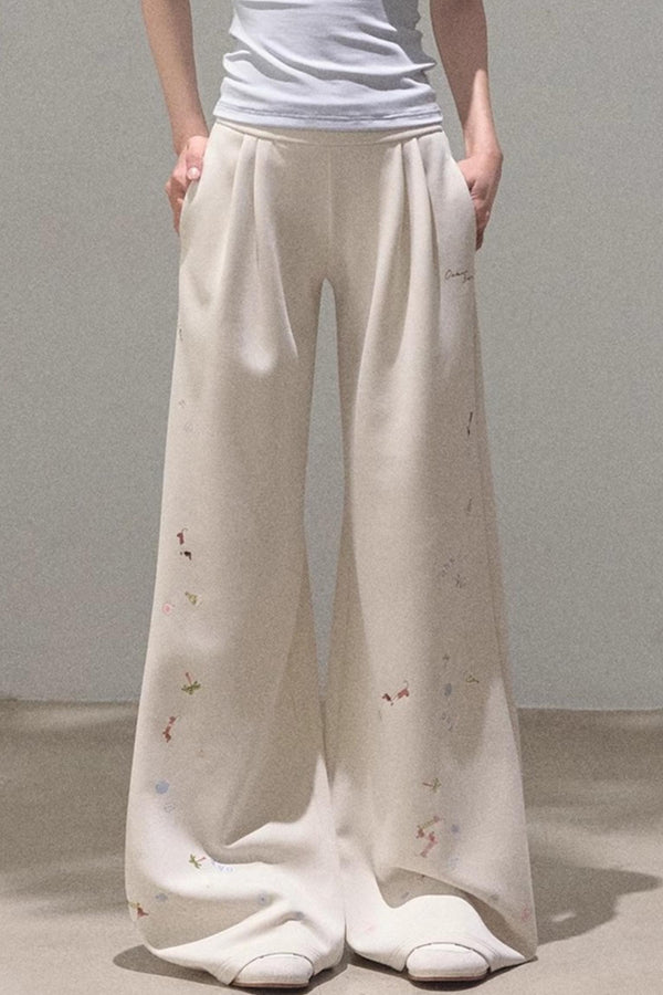 Flexi Wide-Leg Sweatpants