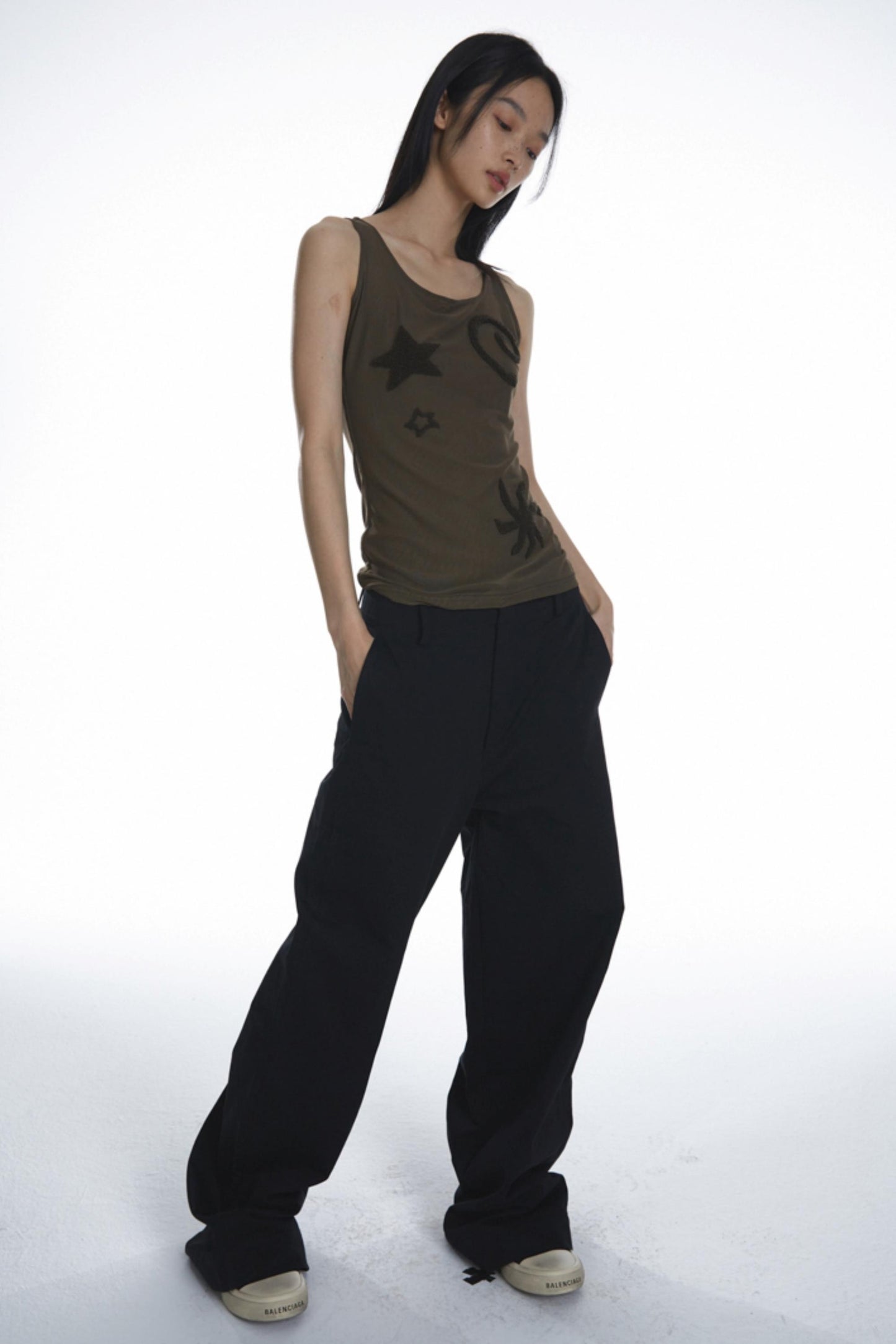 Urban Wide-Leg Trousers