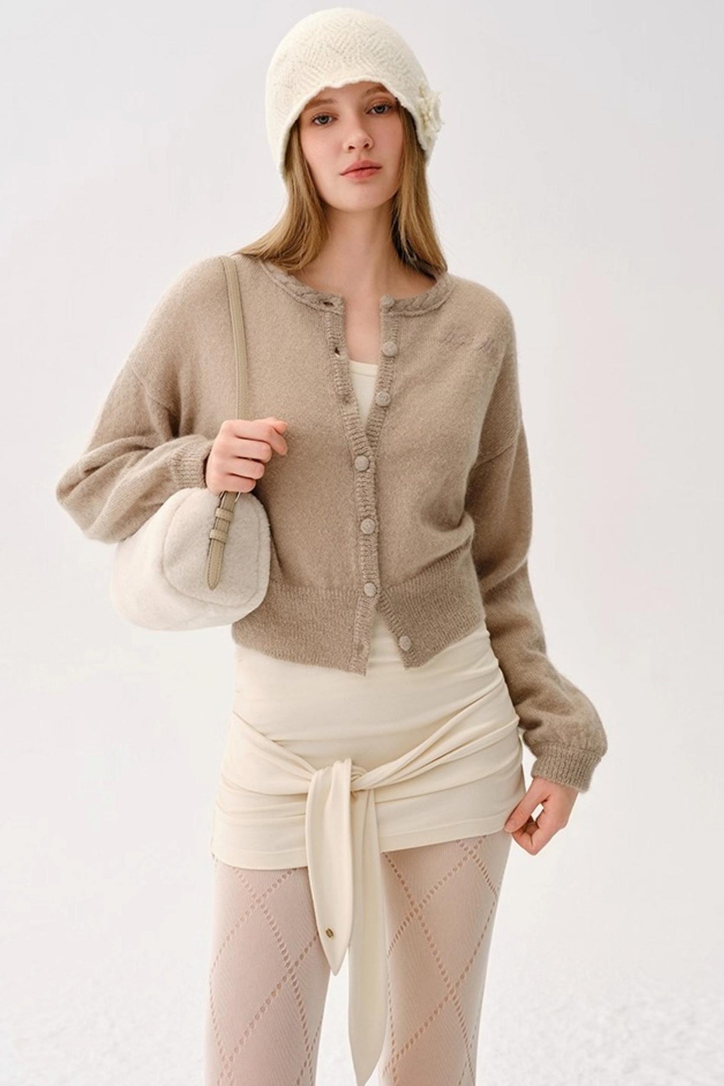 Romantic Snowflake Wool Hat