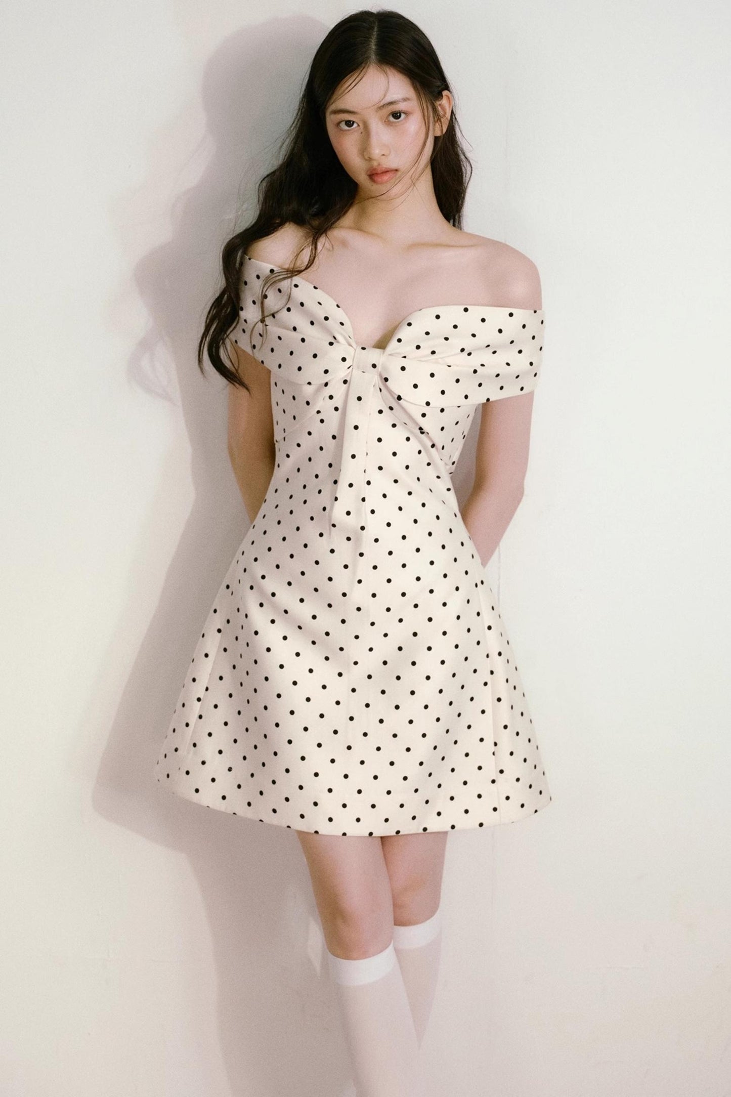 Polka Dot Bow Dress