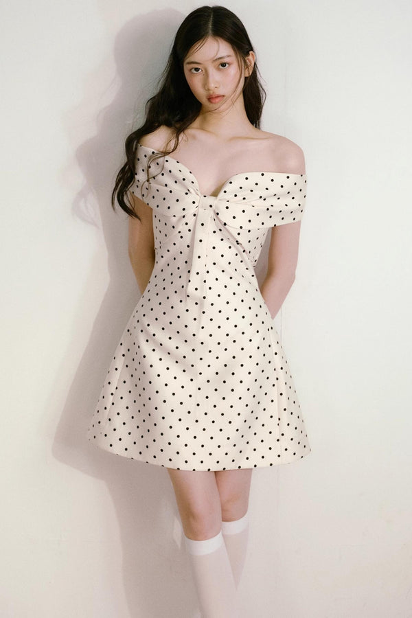 Polka Dot Bow Dress