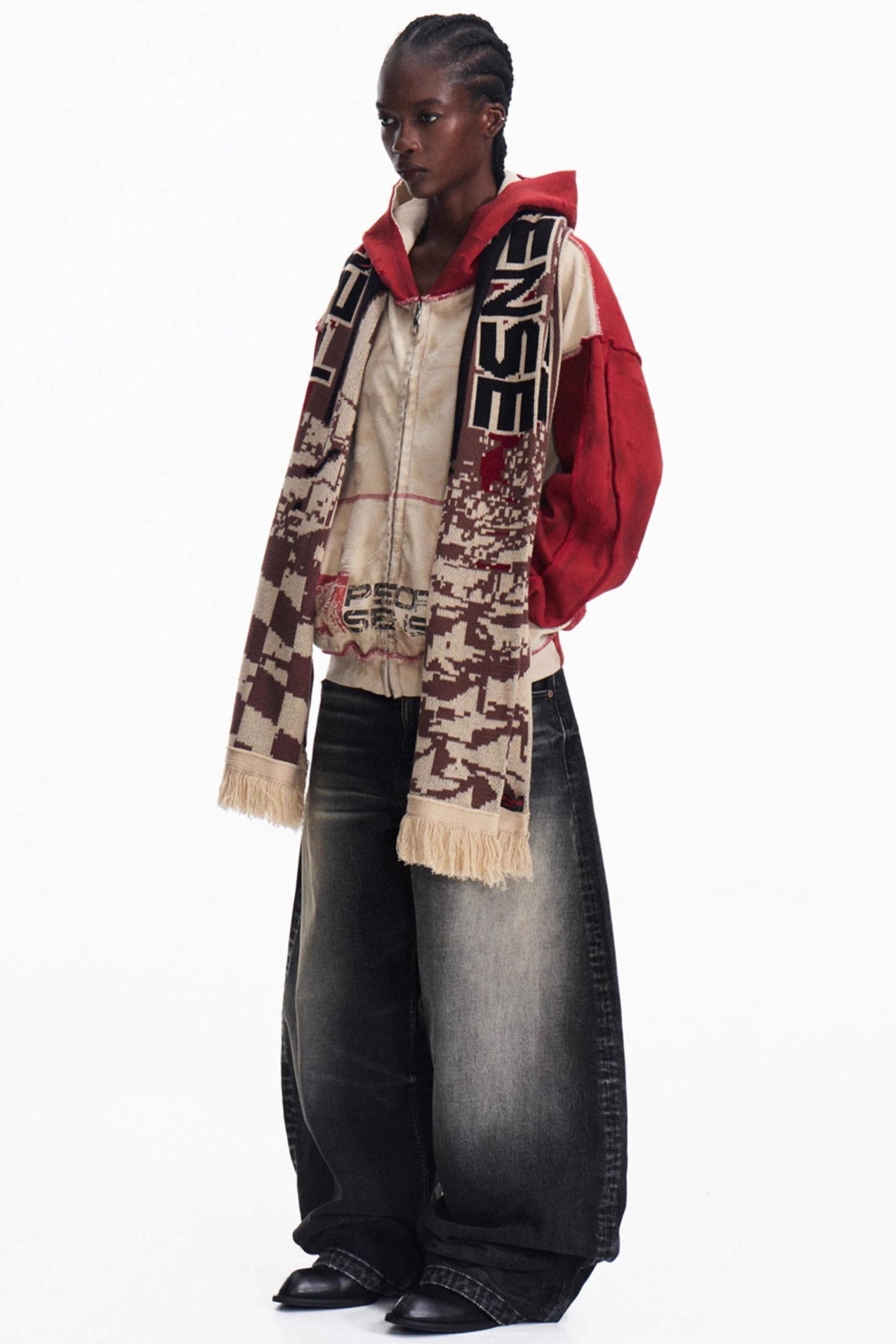 Racing Jacquard Vintage Snood