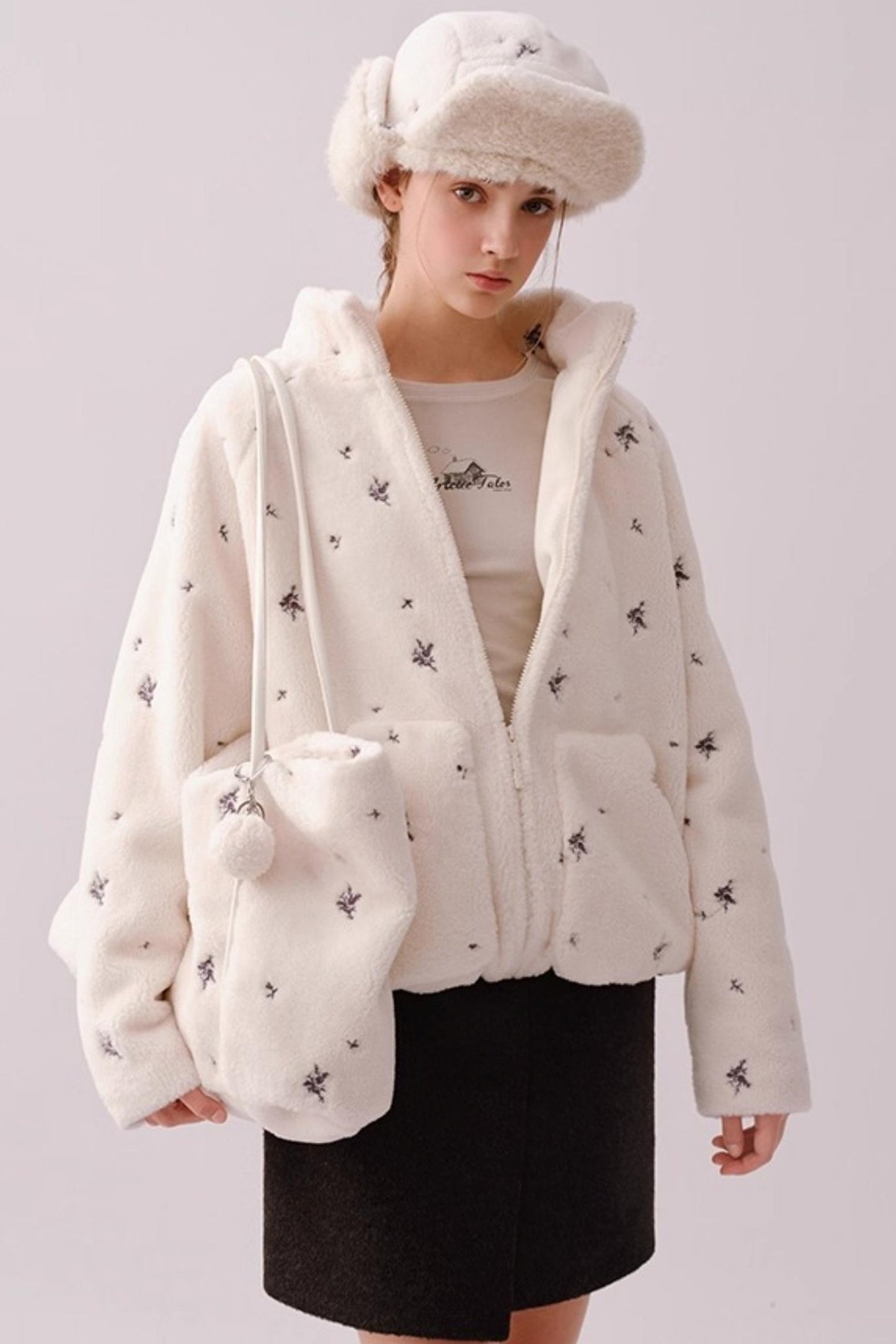 Endless Thoughts Floral Tote Bag