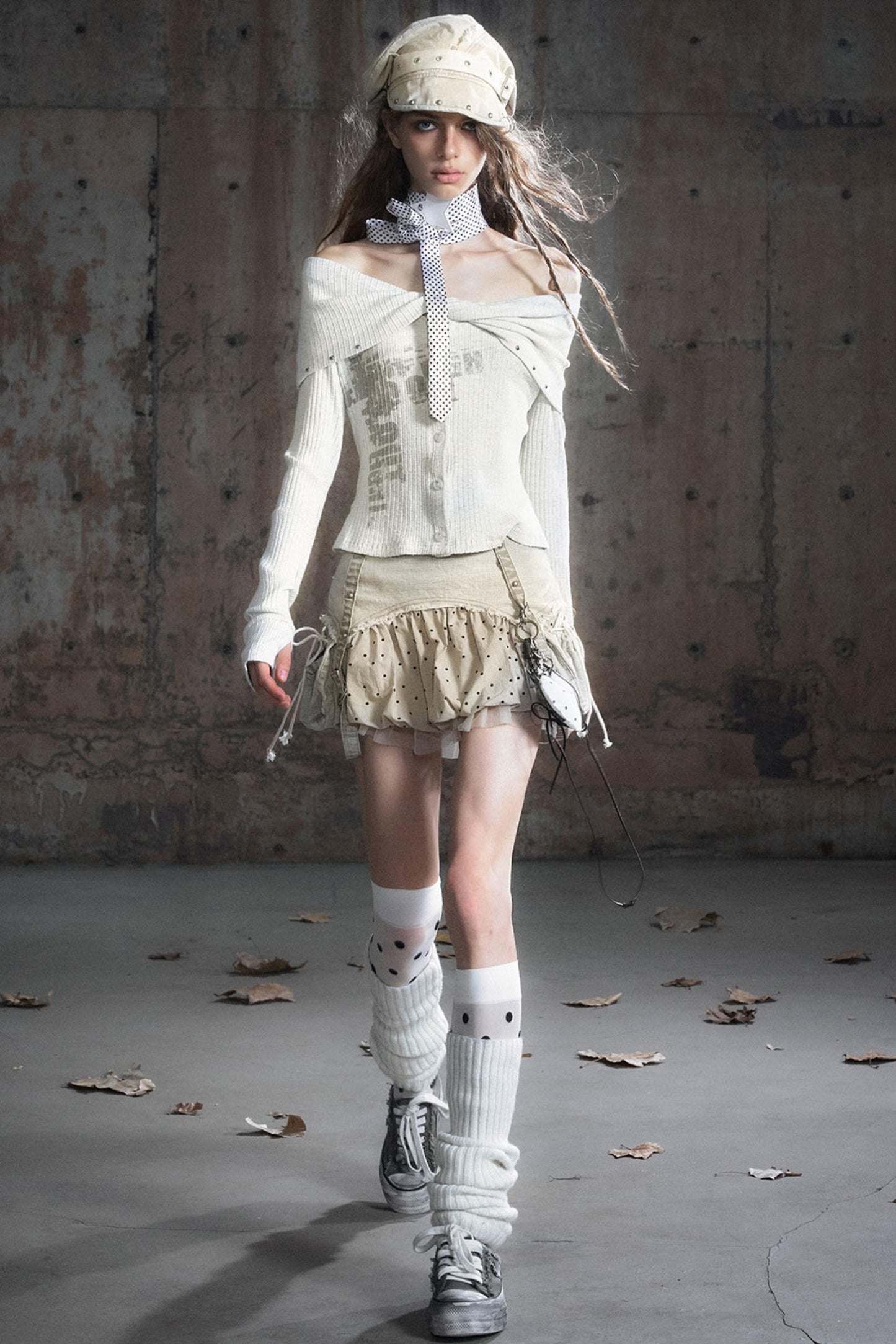 Twisted Diamond Knitted Top