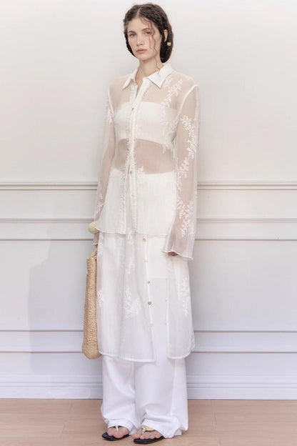 French Layered Sunscreen Top