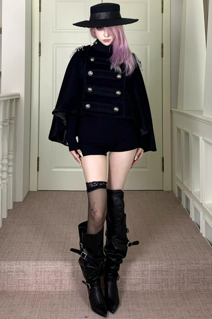 Detachable Tassel Cape