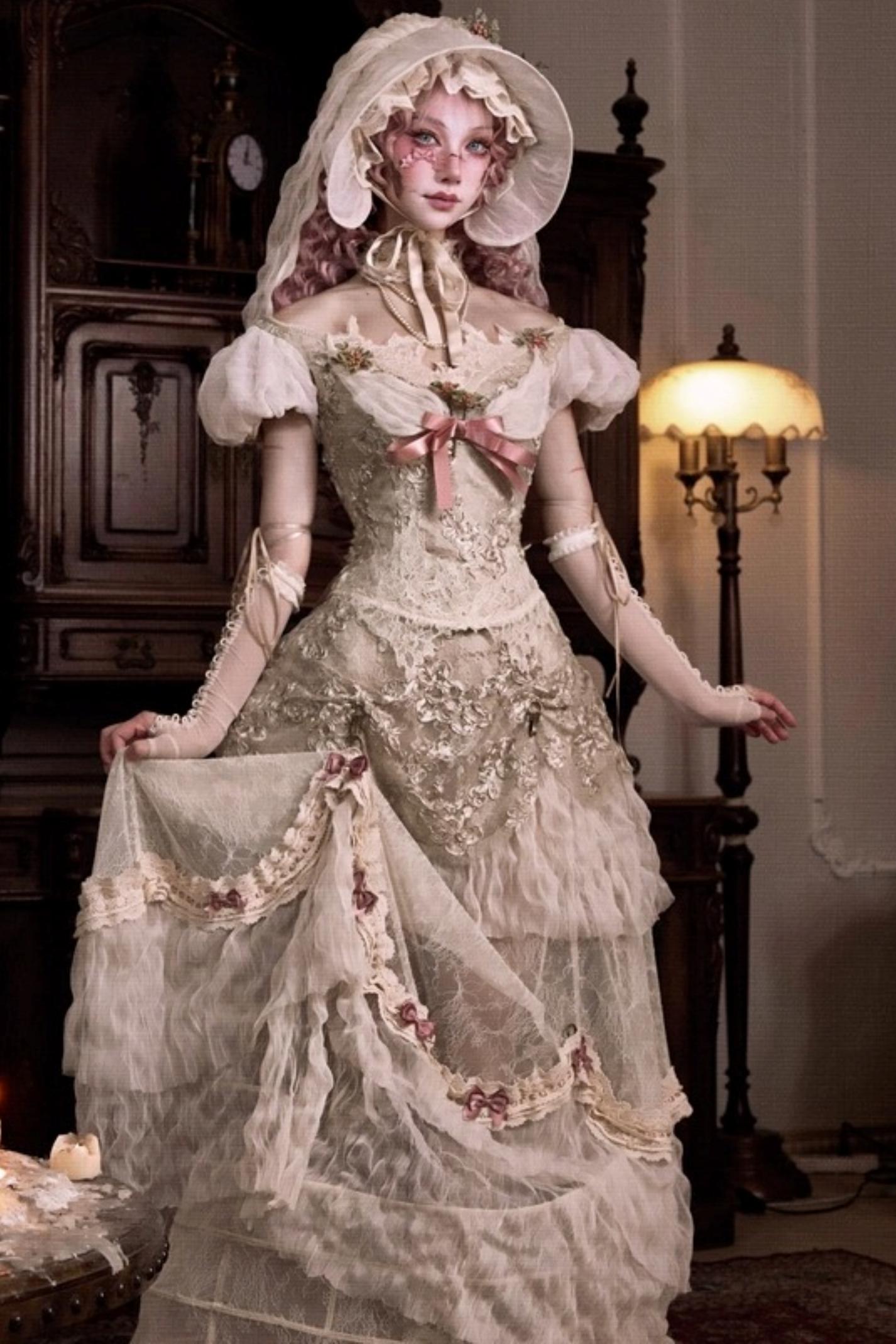 Eros Poetry Vintage One-Shoulder Mesh Top