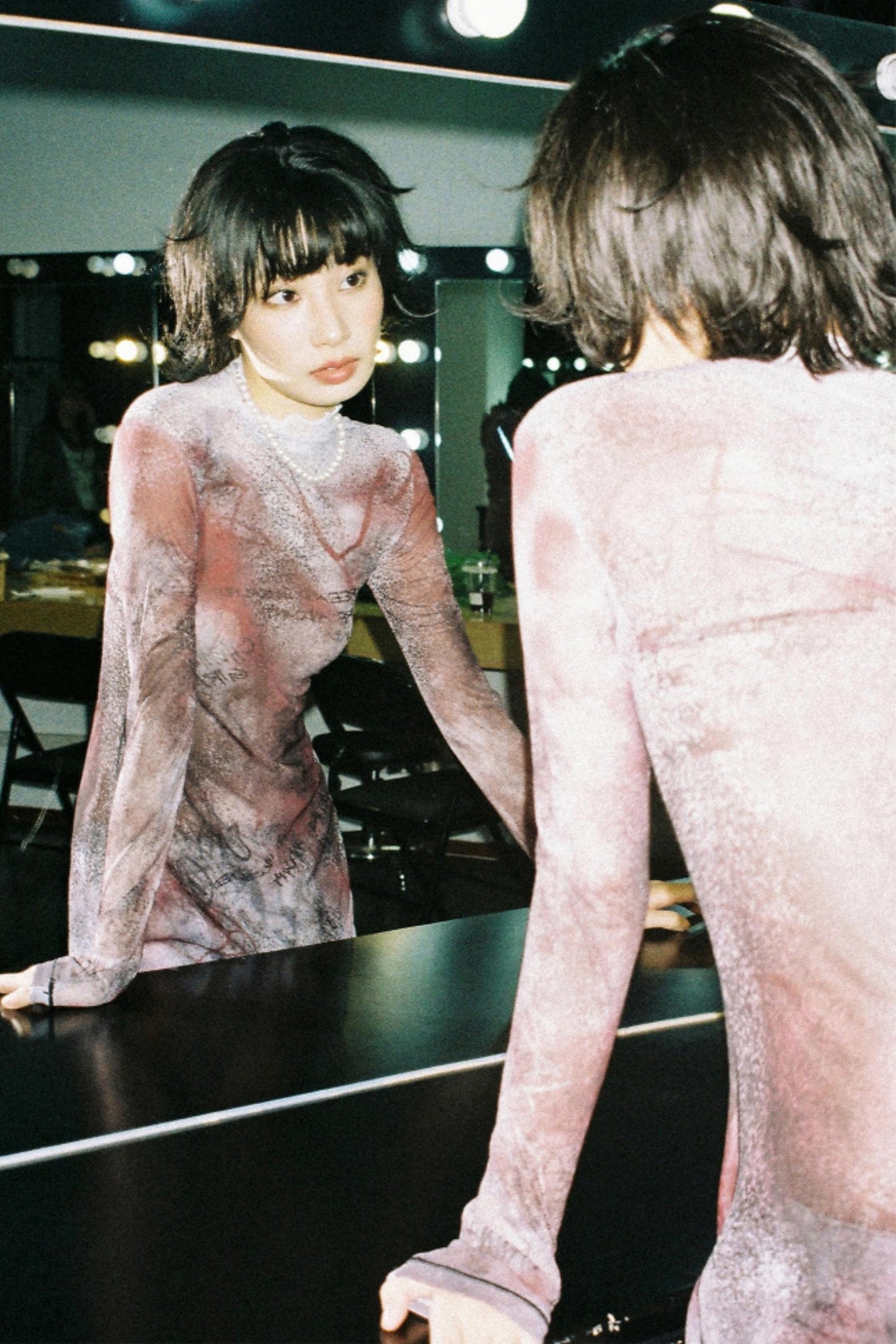 Neon Graffiti Long Sleeve Tee