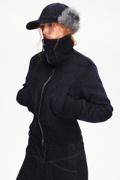 Furry Baseball Cap with Ear Protection