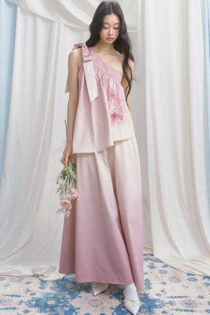 Spring Blossom Tea Dress