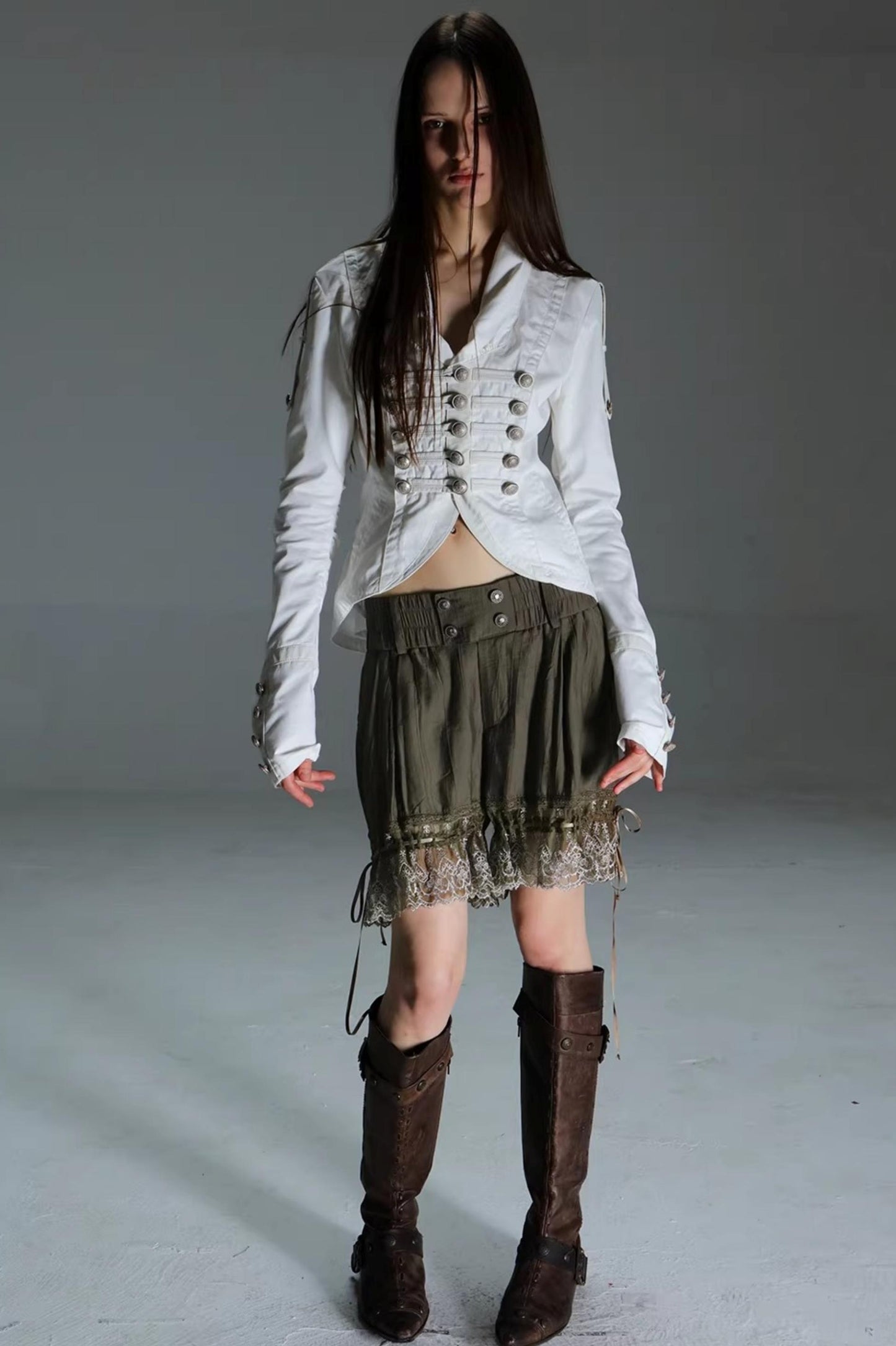 Retro Lace Bloomers Shorts