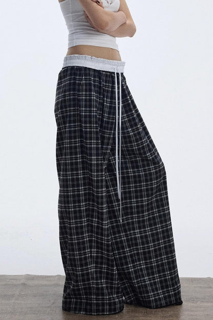 Soft Plaid Slacks