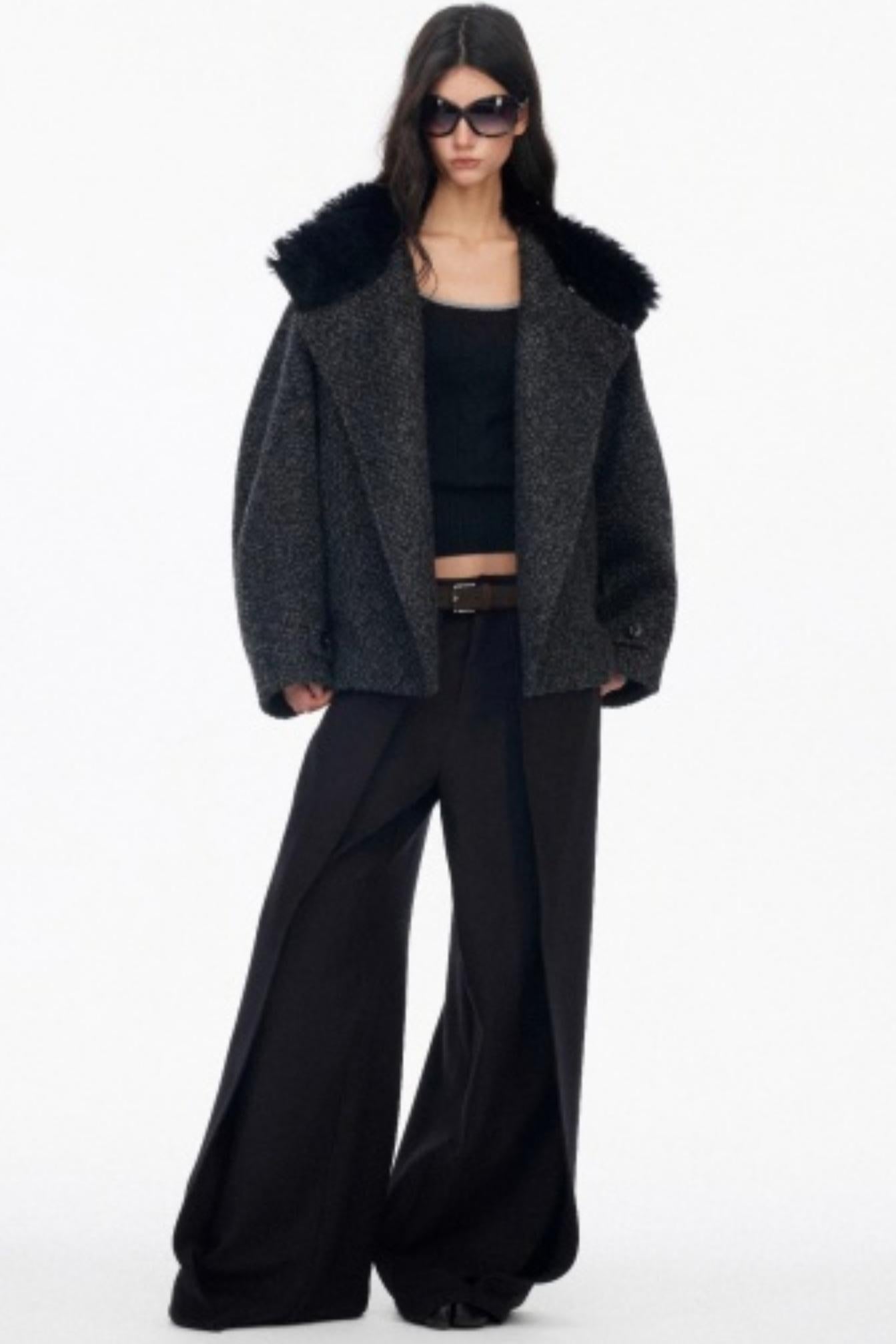 Luxury Pleated Draped Pants