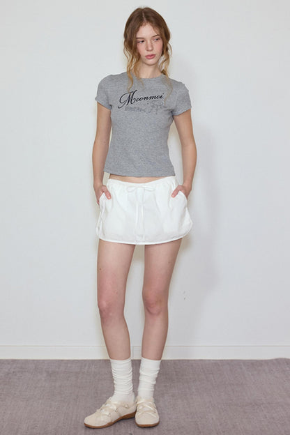 Sun Lace Set: Hooded Shirt Skirt Set-Up