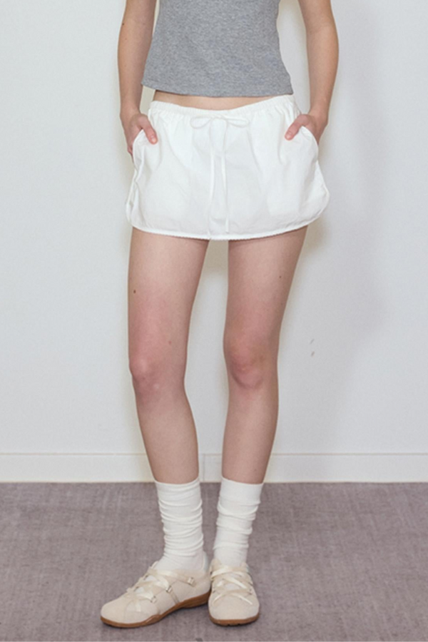 Sun Lace Set: Hooded Shirt Skirt Set-Up