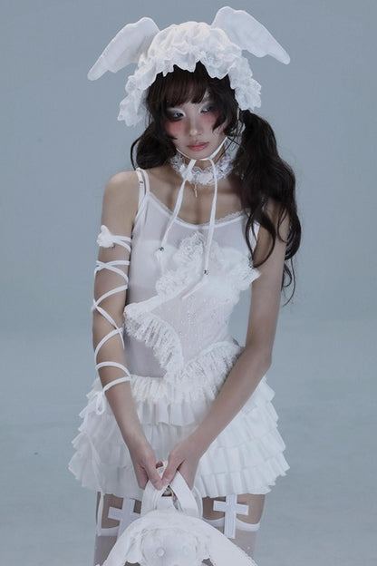 Sweetheart Lace Top Set-Up