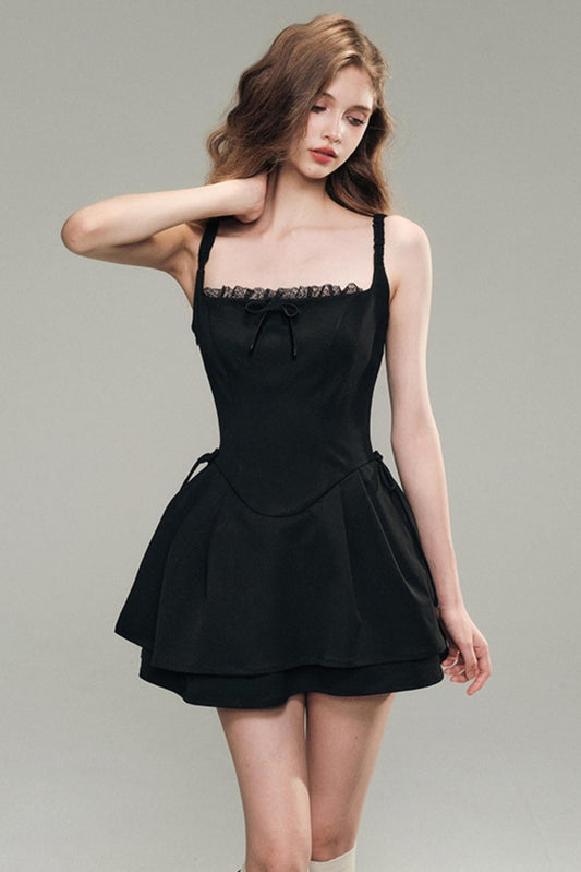 Rote Samtkleid Little Black Dress 