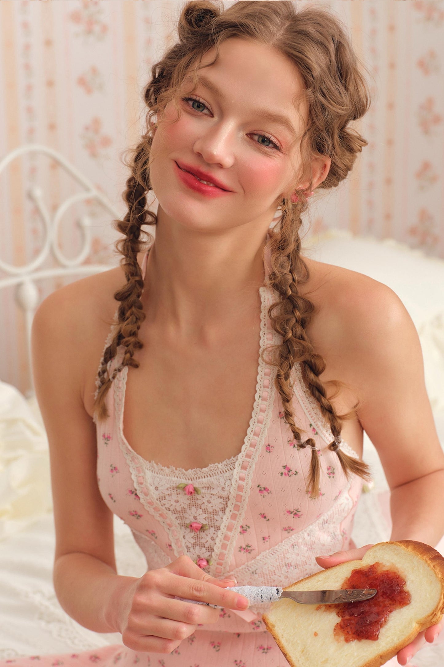 Floral Lace Rose Dress