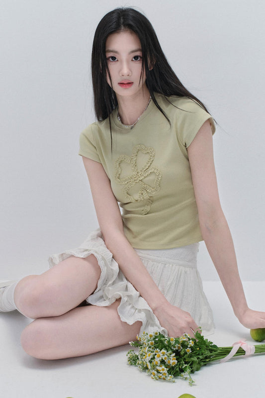 Spice Girls Clover Pleat Tee