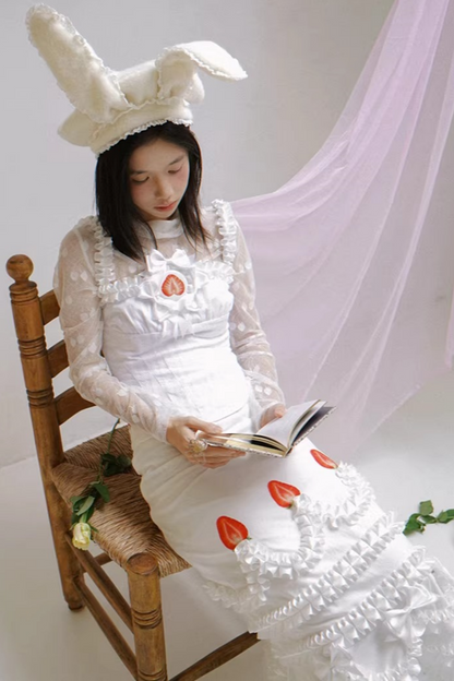 Polka Dot Strawberry Camisole Top