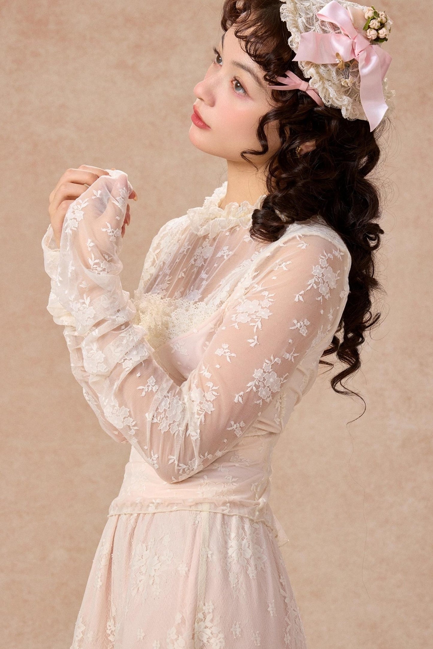 Lace Base Layer Top Skirt Set-Up