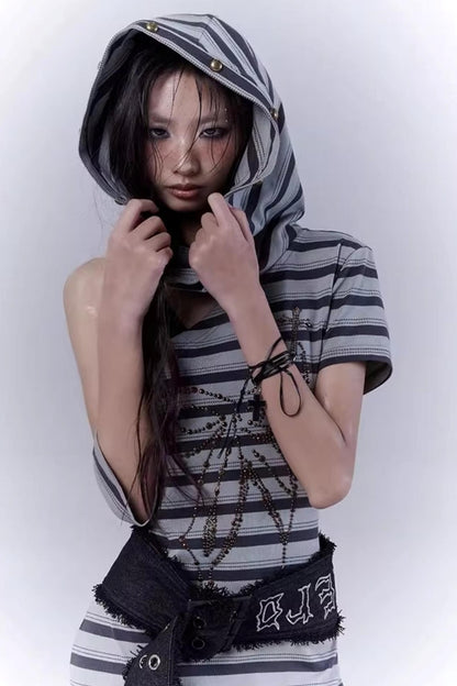 Striped Wasteland Dress Set-Up