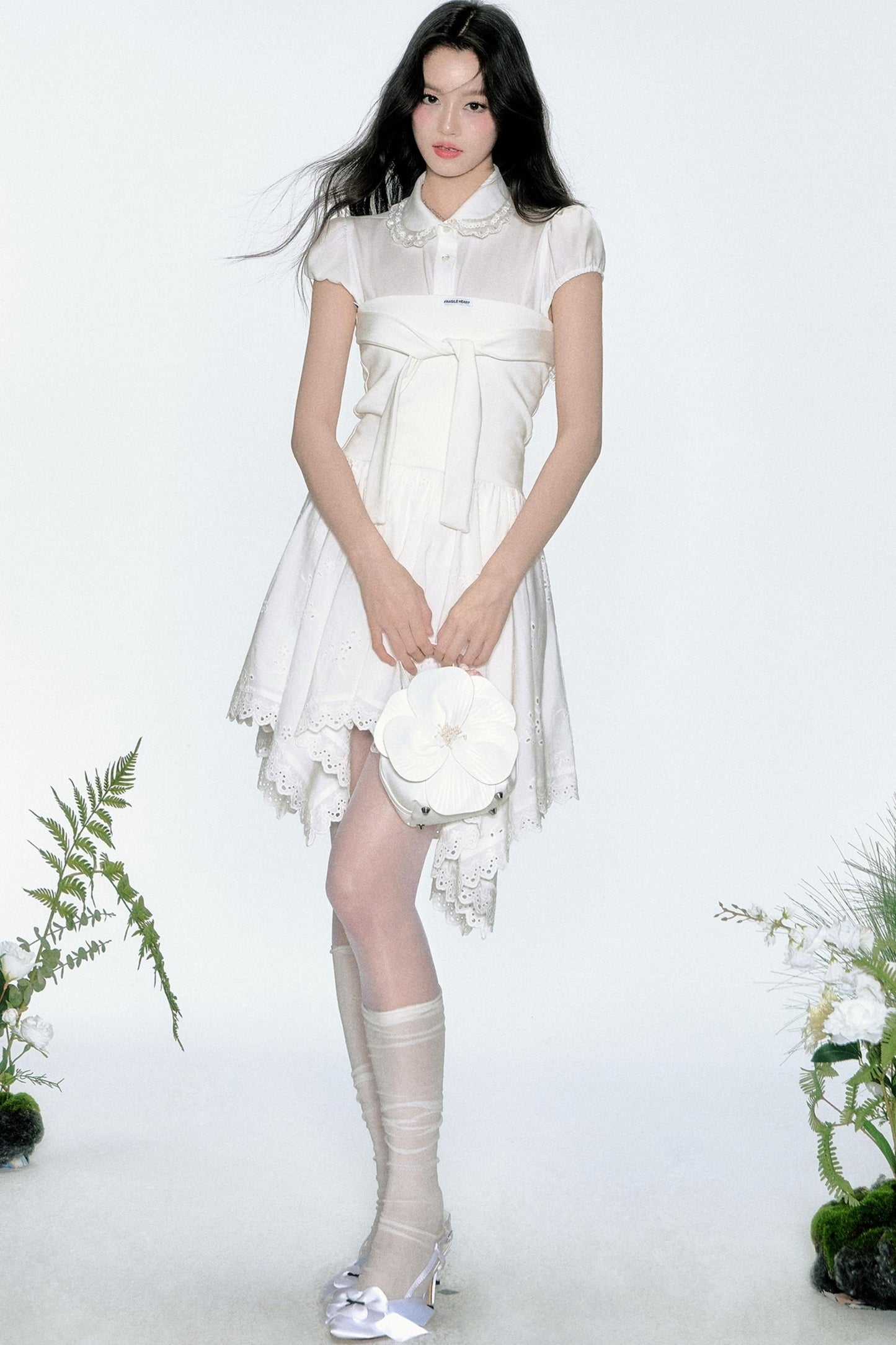 Feather Tie Dress