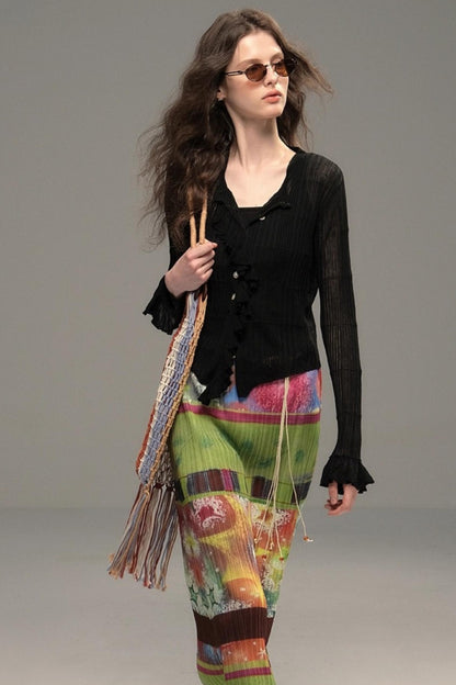 Resort Lace Knitted Cardigan