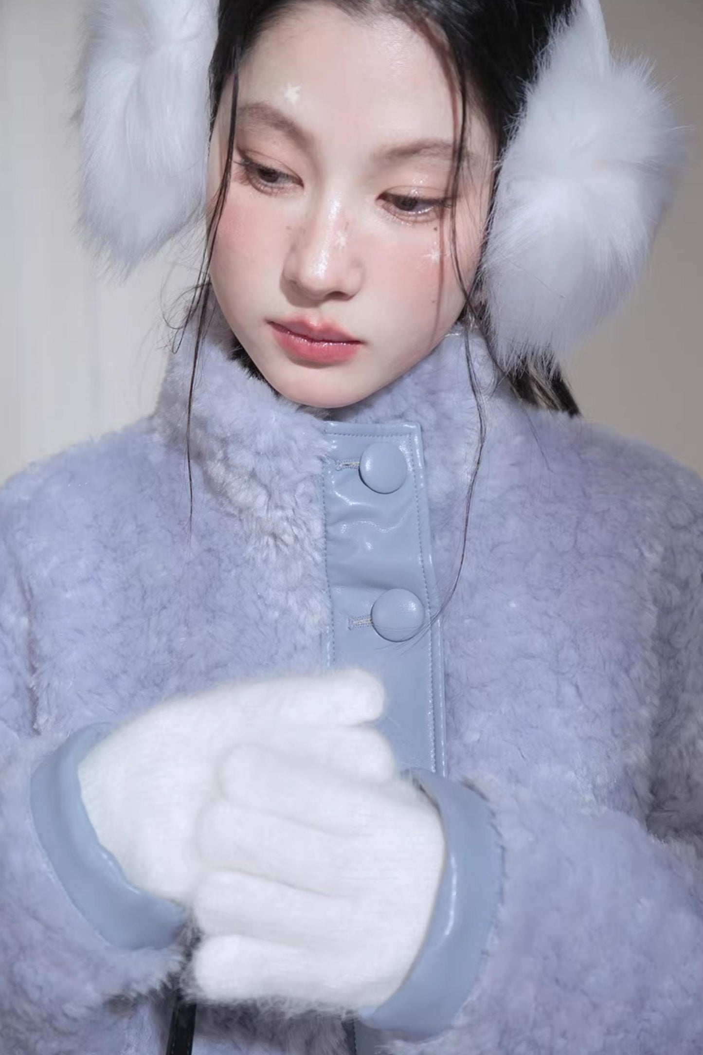 Reversible Misty Faux Fur Coat