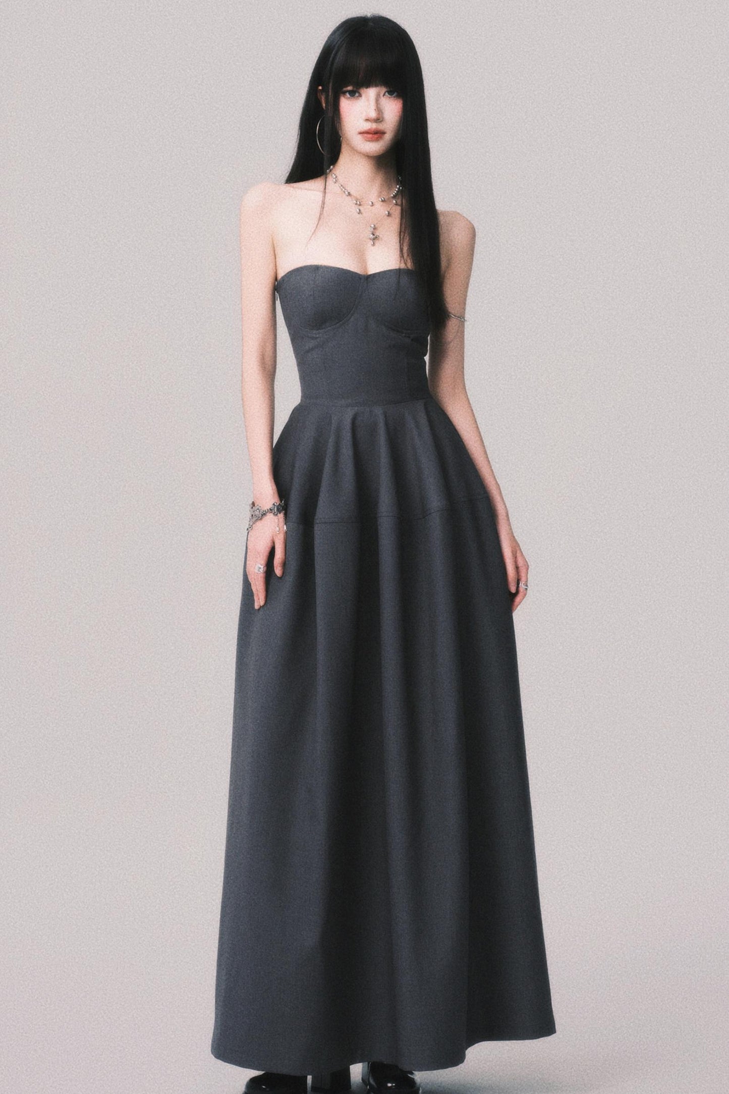 Cloud Fluffy Maxi Dress