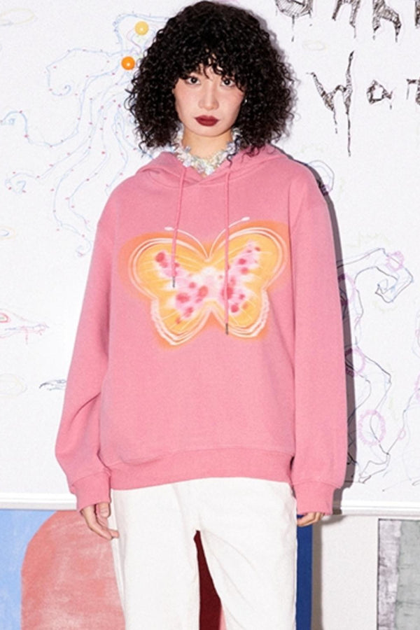 Butterfly Design Sweatshirt