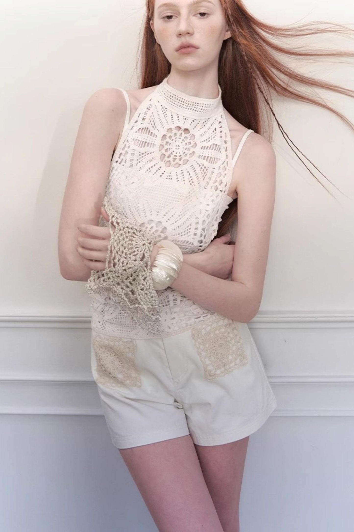 Thorn Flower Knit Tank