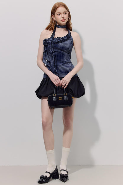 Smocked Peplum Camisole