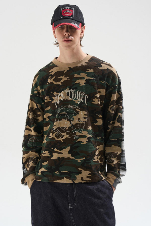 Camouflage Long Sleeve Tee