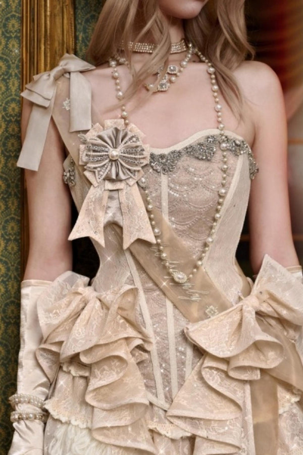 Slavic Sparkling Evening Corset Set-Up