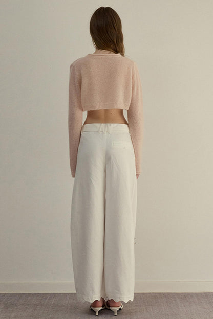 Sunlit Tencel Peplum Pants
