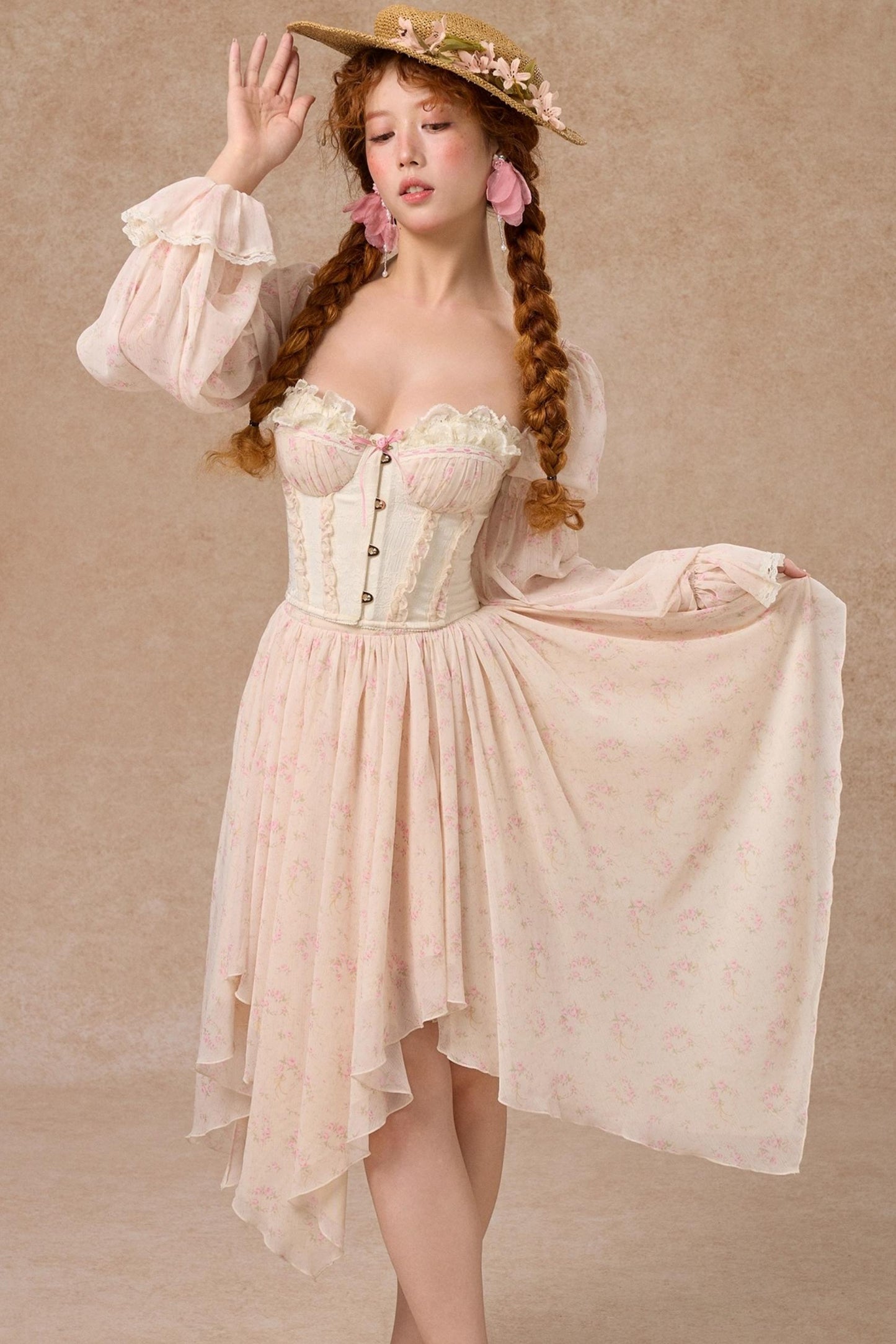 Autumn Jacquard Skirt