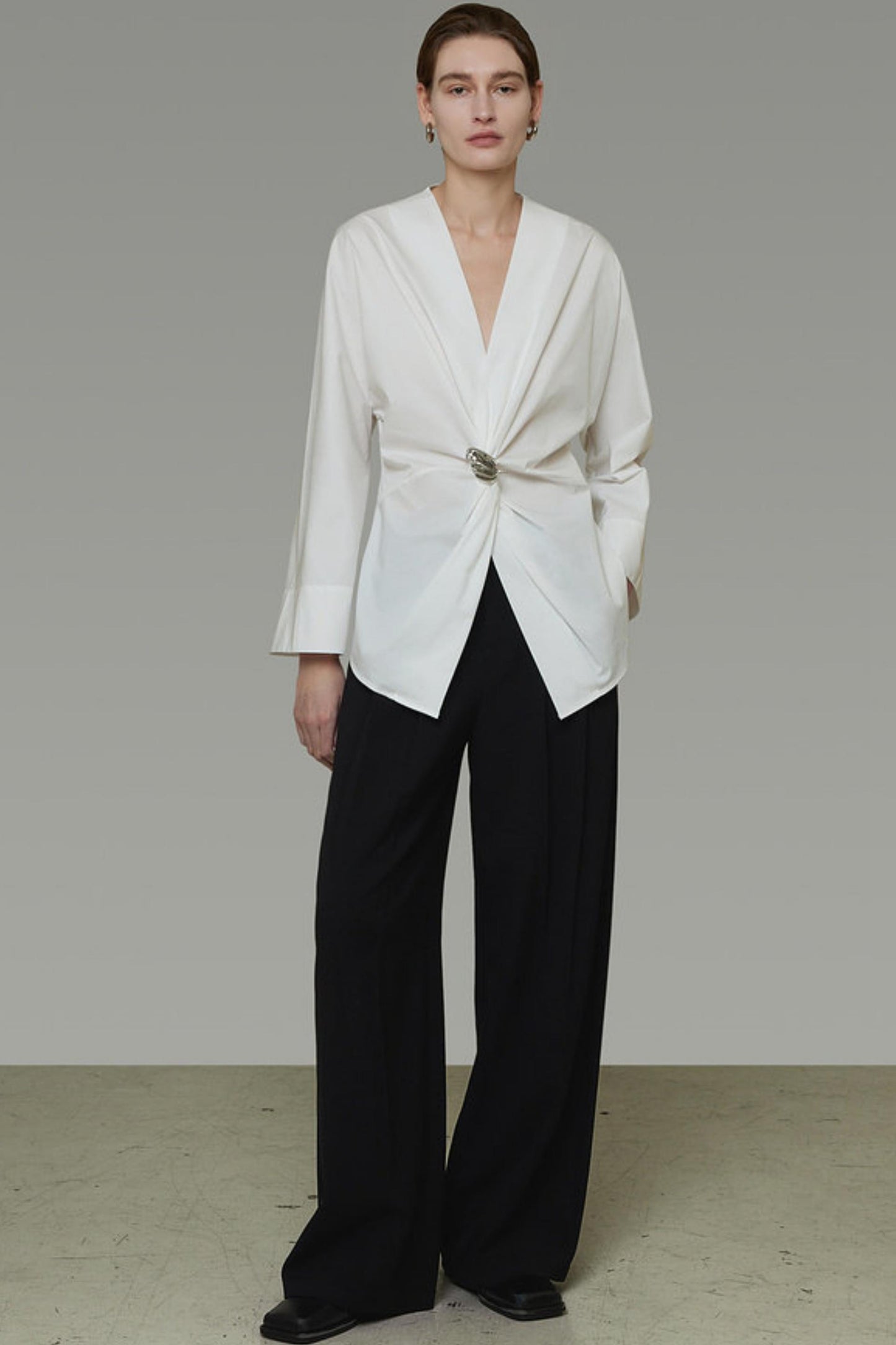 Asymmetric Twist Shirt