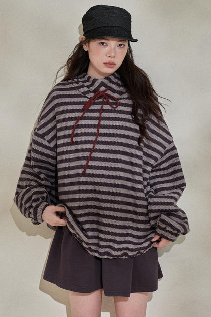 Artist-Created Striped Knit Dress