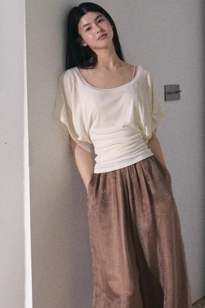 Saturated Weekend Wool Knit Top