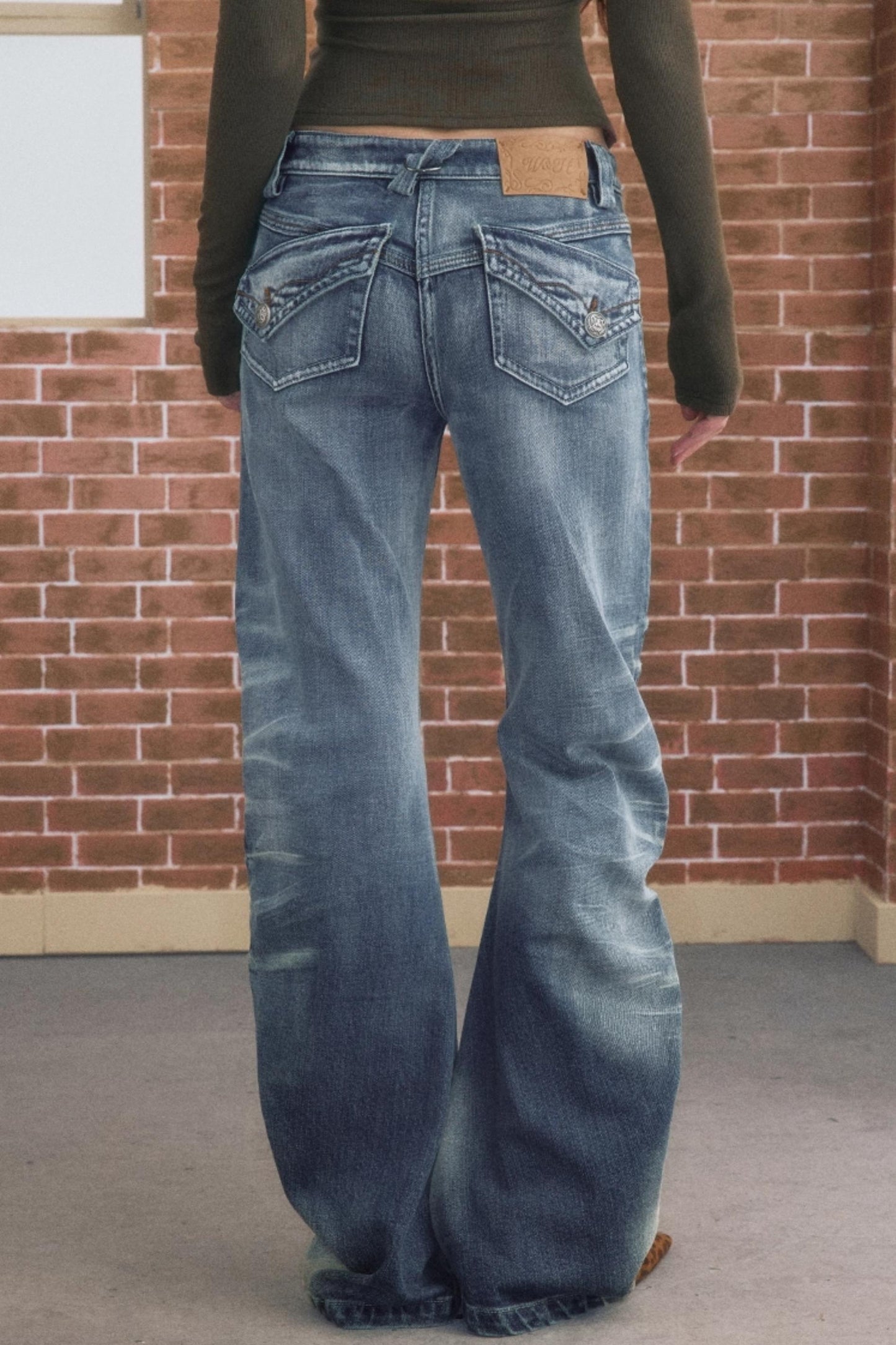 Retro Trend Winter Scimitar Jeans