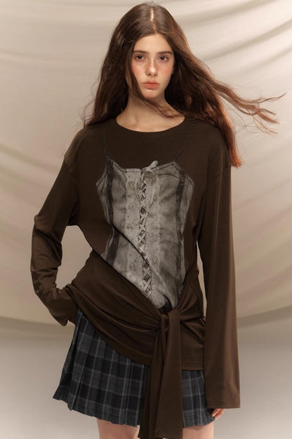 Amber Long-Sleeved T-shirt