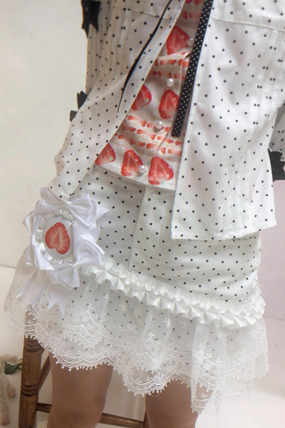 Happy Birthday Polka Dot Red Checkered Shirt