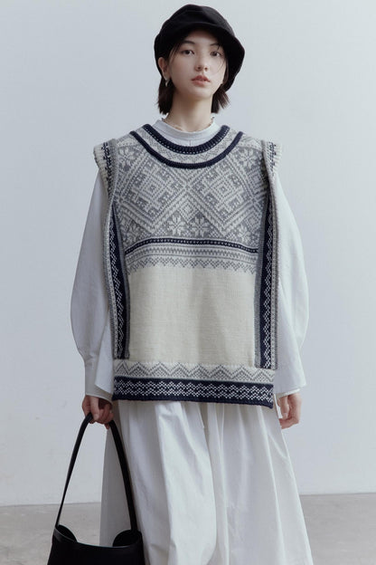 Wool Vest Sweater