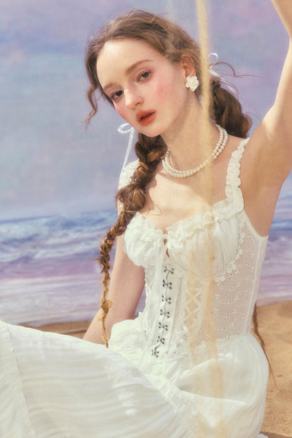 Romantic Halter Dress